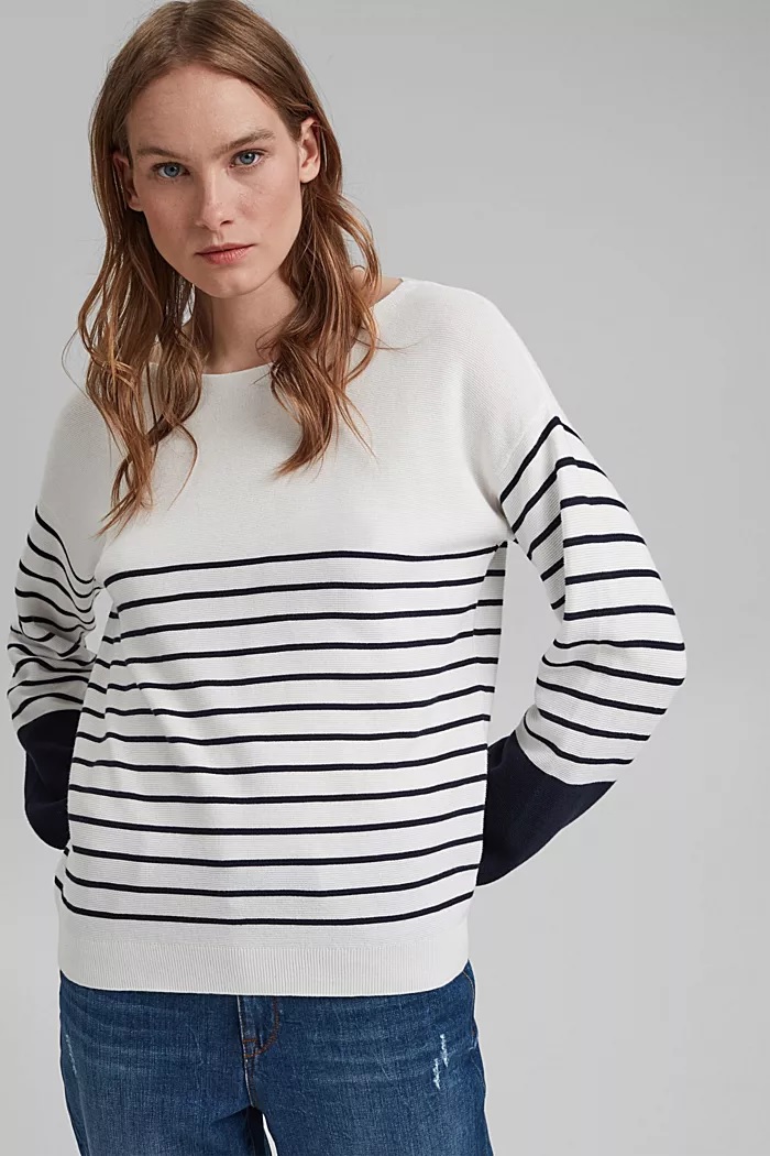 Esprit Stripe Jumper Ulster Stores Moores of Coleraine