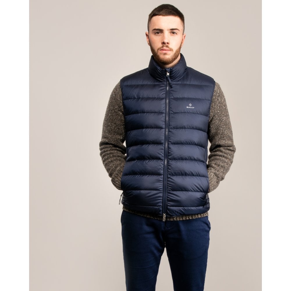 Gant Light Down Gilet | Ulster Stores | Moores of Coleraine